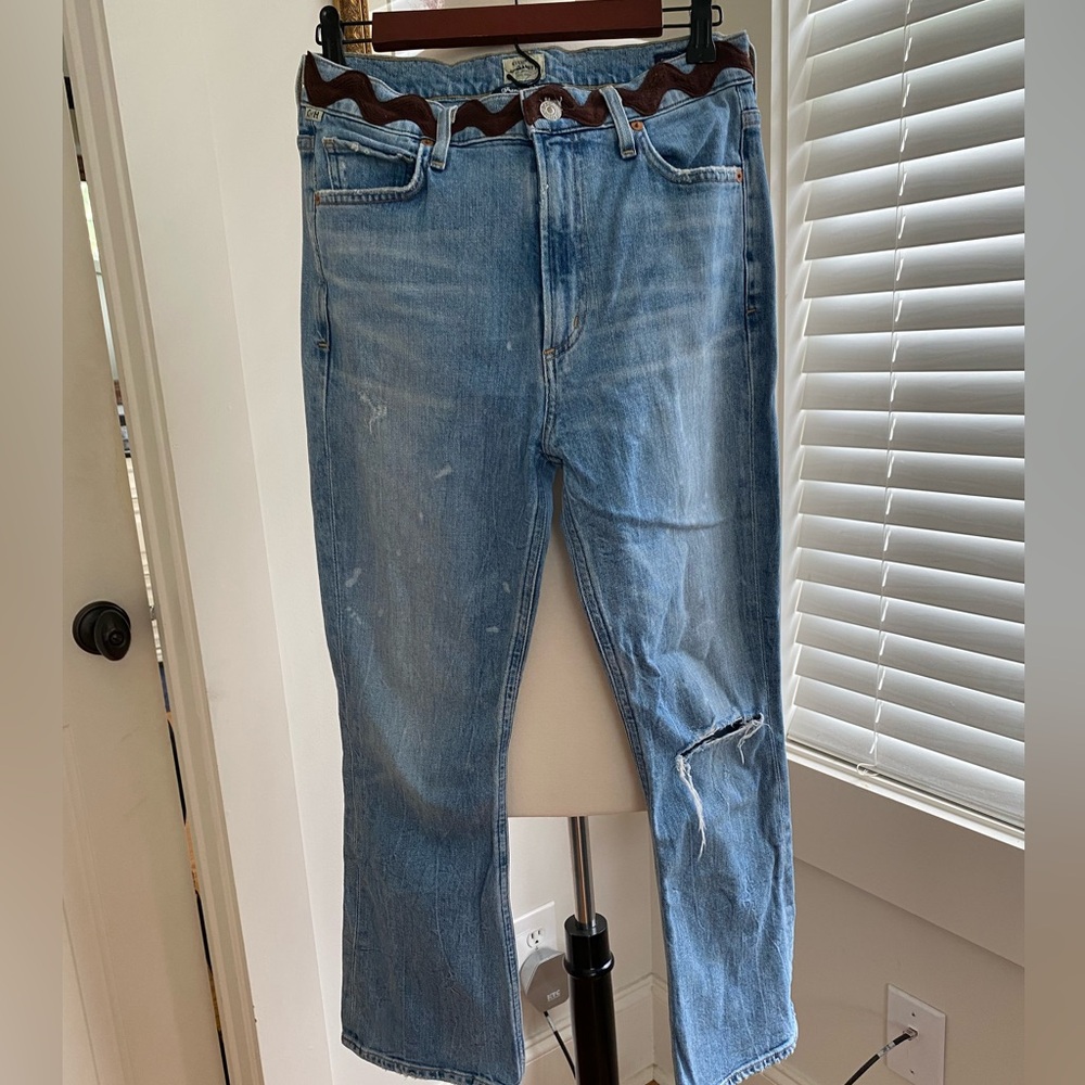 Citizens Of Humanity Light Blue Straight Jeans